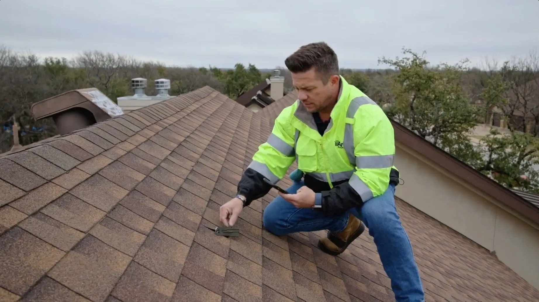 Roof repair in Cedar Park