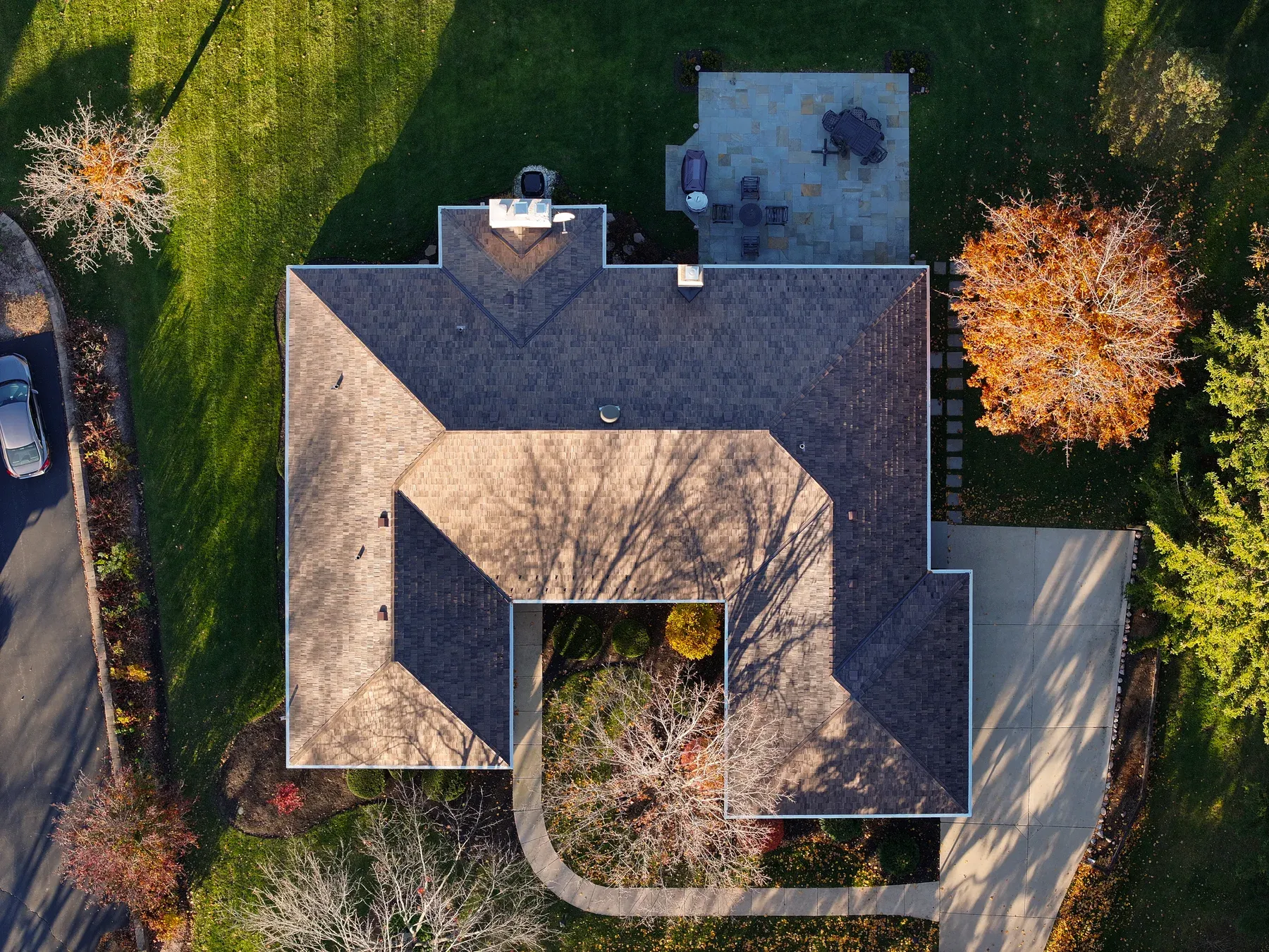 Brava Cedar Shake Beechwood roof installation