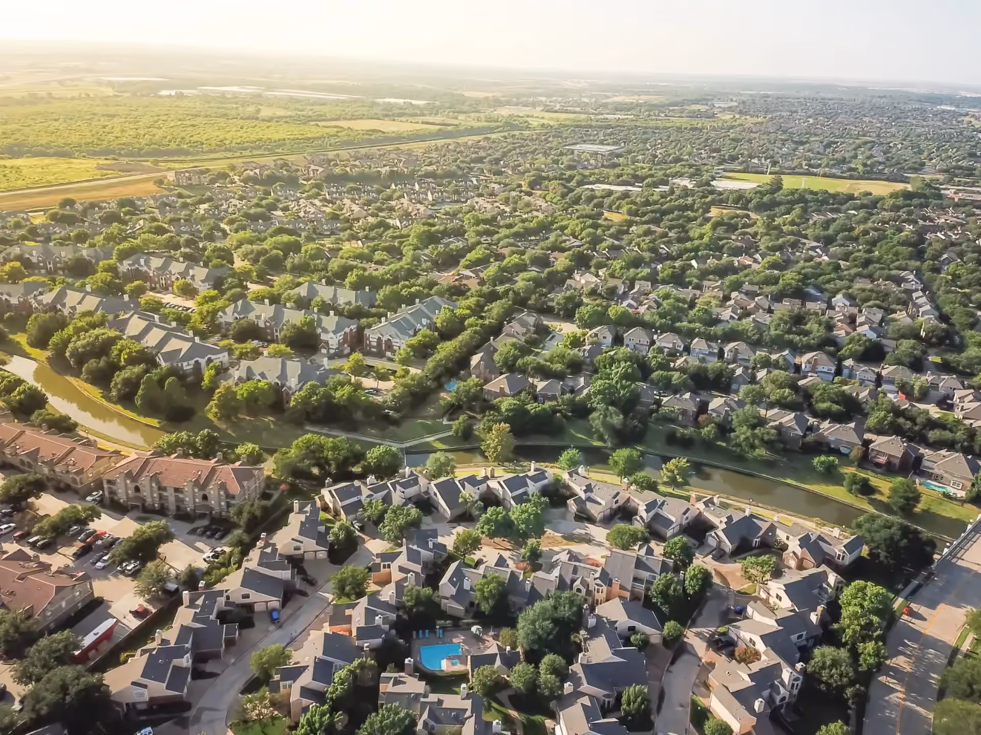 Leander, Texas, where two-thirds of homes were built between 2000 and 2019