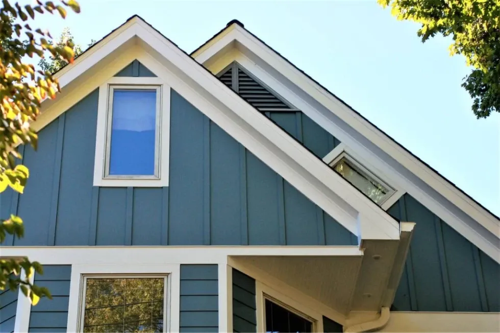 Hardie plank lap siding on a Georgetown home