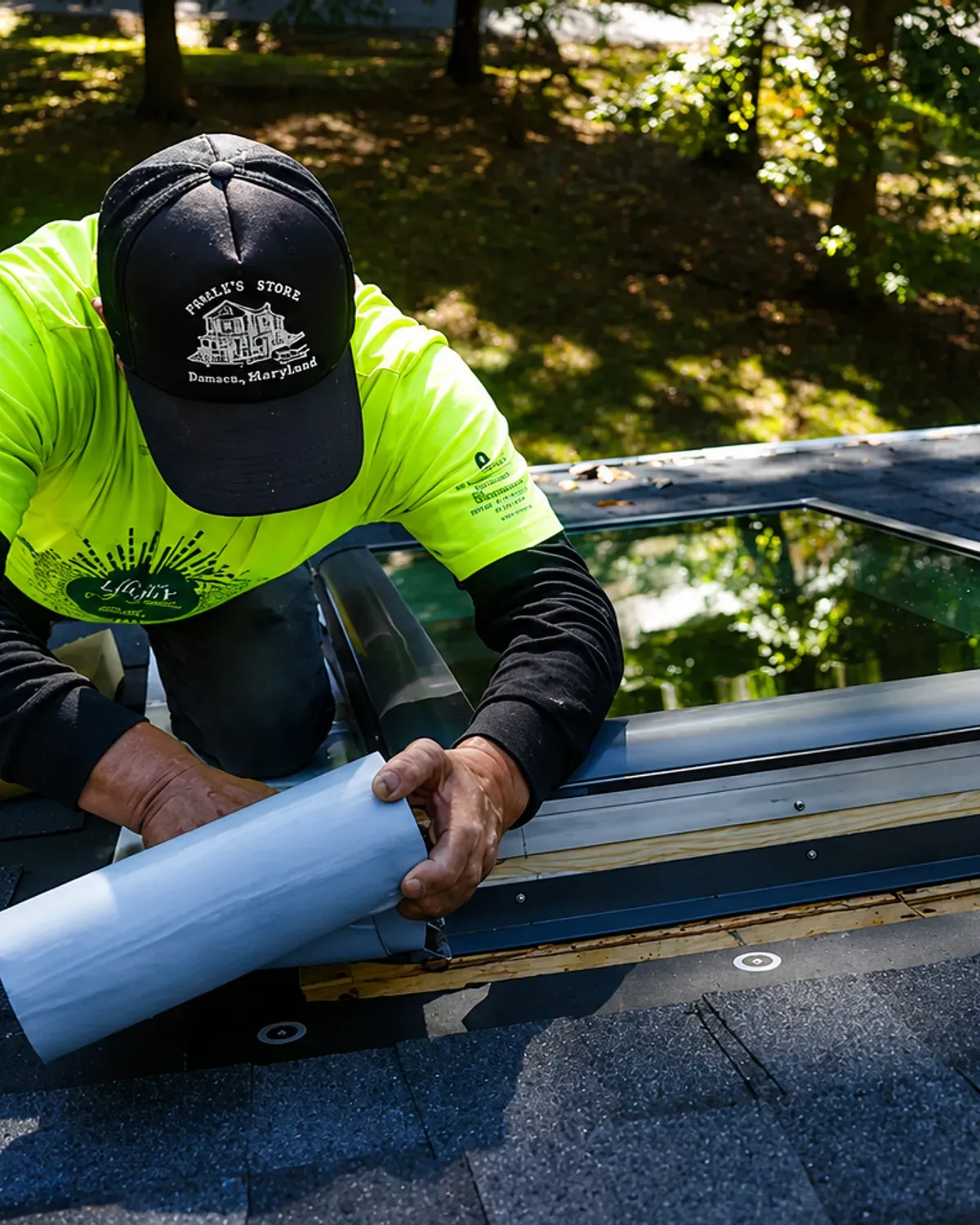 Skylight Leak and Flashing Repair